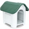 HAFENBANDE Cottage búda pre psov z umelej hmoty - veľ S: Š 59 x H 75 x V 66 cm