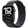 Apple Watch Series 10 42 mm klavírne čierny hliník s atramentovo fialovým prevliekacím remienkom MWWG3QC/A