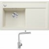 Blanco ZENAR 45 S biela soft 527176 + Blanco MILA chróm 519414