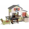 Domček Priateľov s grilom pre šéfkuchára Friends House Life Smoby rozšíriteľný s UV filtrom