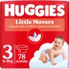 HUGGIES Ultra Comfort Mega 3 4-9 kg 78 ks