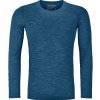Ortovox pánské merino triko 150 Cool Clean LS M | farba: petrol blue, veľkosť: L