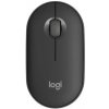 Logitech Pebble Mouse 2 M350s/Cestovná/Optická/4 000 DPI/Bezdrôtová Bluetooth/Grafitová 910-007015