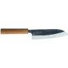 Nůž Santoku Black Hammer 16,5 cm, modrá ocel| Kasumi, K-MSA100