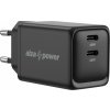 Nabíjačka do siete AlzaPower G500CC Fast Charge 45W čierna (APW-CCG500CCB)