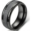 HARAHU Prsteň Čierna TR-17145 62mm