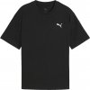 Dievčenské tričko Puma, WARDROBE ESS RELAXED TEE G čierna,biela 140