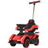 Detské odrážadlo s vodiacou tyčou Baby Mix Speed červené