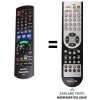 Predátor Panasonic N2QAYB000334 náhradný diaľkový ovládač iného vzhľadu.