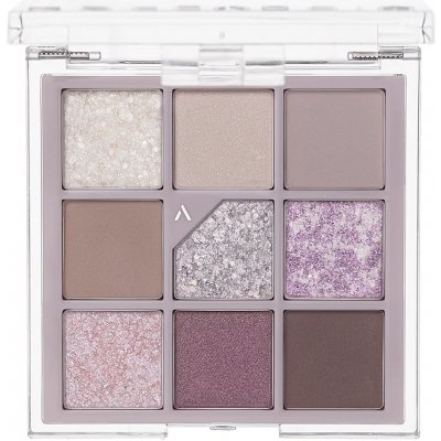 Unleashia Glitterpedia Eye Palette 4 All of Lavender Fog Paletka vegánskych očných tieňov 6,6 g