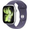 Apple Watch Series 11 GPS 42mm Strieborný hliník s hmlisto fialovým športovým remienkom - S/M MEU64WF/A