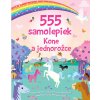 555 samolepiek Kone a jednorožce