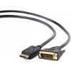 Gembird kábel DisplayPort na DVI M/M, prepojovací, 1,8m CC-DPM-DVIM-6