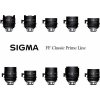Sigma FF Cine Classic Art Prime set - 14 / 20 / 24 / 28 / 35 / 40 / 50 / 85 / 105 / 135 mm PL-mount pevné ohnisko