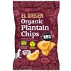 El Origen Chipsy zo zelených banánov Plantain Barbeque BIO 80 g