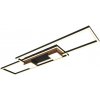 TRIO 647710432 ALBANY stropné svietidlo SMD LED 37W/4300lm 2700-6500K čierna matná, diaľkový ovládač