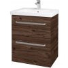 Dreja Umývadlová skrinka BIG INN SZZ2 65 - D25 Teak / Úchytka T01 / D25 Teak