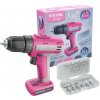 EXTOL LIGHT vŕtací skrutkovač aku, ružový, 12 V Li-Ion, 1500 mAh, EXTOL LADY, 402402 402402