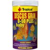TROPICAL Discus Gran D-50 Plus Baby 100ml/52g granulované krmivo pre diskusy