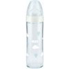 Sklenená dojčenská fľaša NUK New Classic 240 ml white - Biela