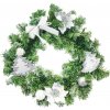 Bestent Vianočný veniec 40cm Silver