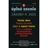 Aktualizácie 2023: Aktualizácia II/3 - Trestný zákon a Trestný poriadok - online doručenie