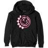 RockOff BLINK-182 unisex mikina s kapucňou. SIX ARROW SMILE - čierna Veľkosť: XL