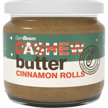 GymBeam Kešu krém Cinnamon rolls 340 g