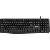 Canyon KB-1, klávesnica, USB, 104 kláves, odolná proti poliatiu tekutinou, štíhla, čierna, SK/CZ CNE-CKEY01-CS