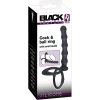 Black Velvets krúžok na penis a loptu