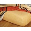 DADKA froté prestieradlo farba okr 140/200