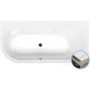 Polysan Vane - Vaňa asymetrická, 165x80x48 cm, pravá, biela 34611S