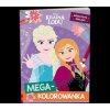 Kraina Lodu mega kolorowanka brokatowe naklejki KOLB-9102