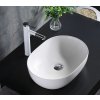 Rea Amelia, umývadlo na dosku 480x345x135 mm, biela lesklá, REA-U0416