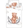 Jerry Fabrics Posteľná bielizeň Bear plane baby 100x135, 40x60 cm