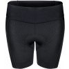 FORCE kraťasy ELLIE do pásu s vložkou, čierne, veľkosť: XL