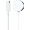 BWOO bezdrôtová nabíjačka 5W magnetická biela kompatibilná s Apple Watch WL-18