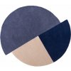 Flair Rugs Mia Segment Modrý