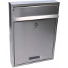 DOPREDAJ schránka poštová, max. formát C4, brúsená AISI 304