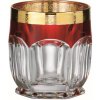 CRYSTALITE BOHEMIA BOHEMIA SAFARI RUBIN POHÁR NA WHISKY 250 ML SADA 6 KS