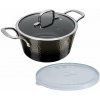 BERLINGERHAUS BERLINGERHAUS Kastról s pokrievkou s titánovým povrchom 28 cm Shine Basalt Collection BH-6654 (BH-6654)