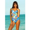 jednodielne plavky Ischia tyrkysové tropic