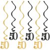 Závesné narodeninové špirály 50. narodeniny