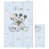 CEBA Podložka prebaľovacia cestovná (50x80) Disney Minnie & Mickey Blue