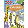 Omalovánky se samolepkami ZOO