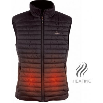 Therm ic Heated Vest Men Vyhrievaná vesta Čierna