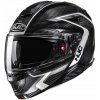 PRILBA HJC RPHA91 CARBON LAGOS ČIERNO-BIELA M