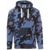 PAYPER ATLANTA+ 000019-0001 / Pánska mikina s kapucňou - camouflage blue XS