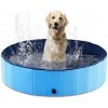 Záhradný bazén pre psa a zvieratá 80 × 20 cm modrá