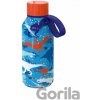Quokka KIDS Nerezová fľaša termoska s pútkom DINOSAURS 330 ml